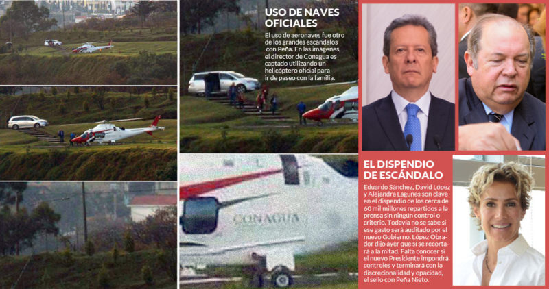 AMLO recortará en publicidad y aeronaves, donde el derroche con Peña llegó al escándalo