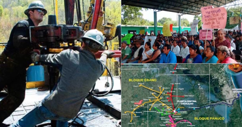 Municipios de la Huasteca en SLP rechazan el fracking: “hasta con la vida defenderemos la tierra”