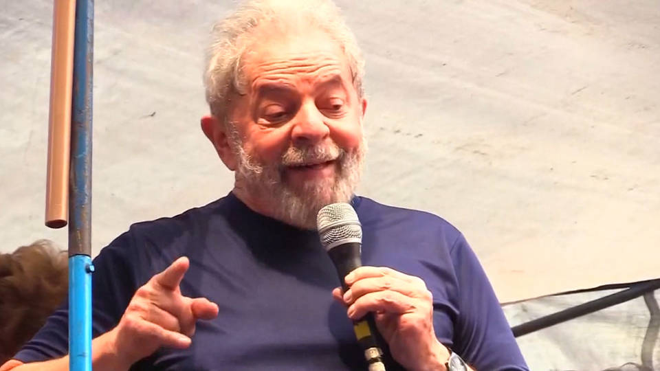 Lula, candidato presidencial del Partido de los Trabajadores