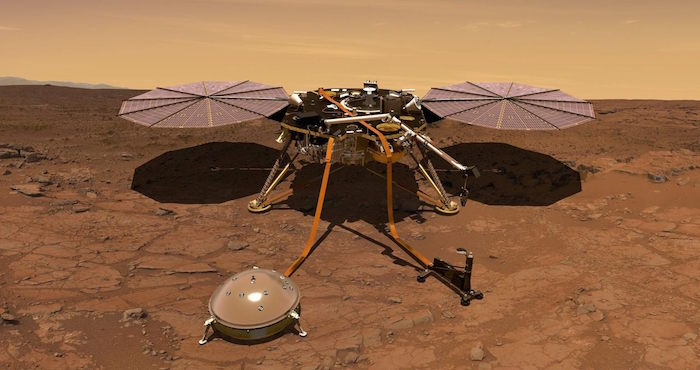 La sonda InSight de la NASA envía las primeras imágenes de la superficie de Marte