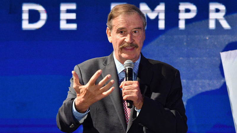 Vicente Fox: “De todo corazón, ayudaré a pagar el muro”