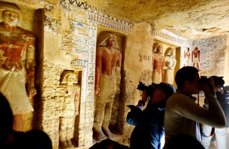 Hallan en Egipto tumba de 4 mil 400 años de antigüedad