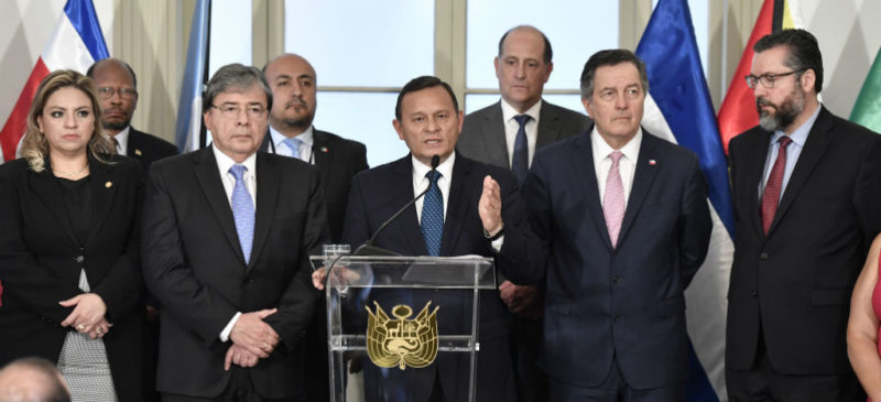 Video: Trece naciones del Grupo de Lima, excepto México, piden a Maduro no asumir nuevo mandato