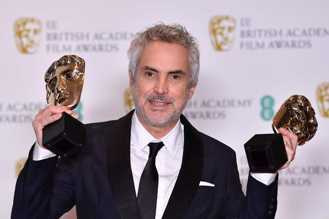 Cuarón y ‘Roma’ se llevan la noche en los premios BAFTA