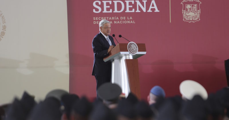 López Obrador: El Ejército será decisivo para serenar al país. “El pueblo de México le necesita”