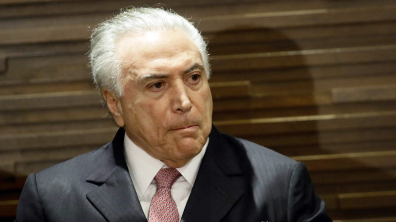 Ex presidente de Brasil, Michel Temer, detenido como presunto “líder de organización criminal”