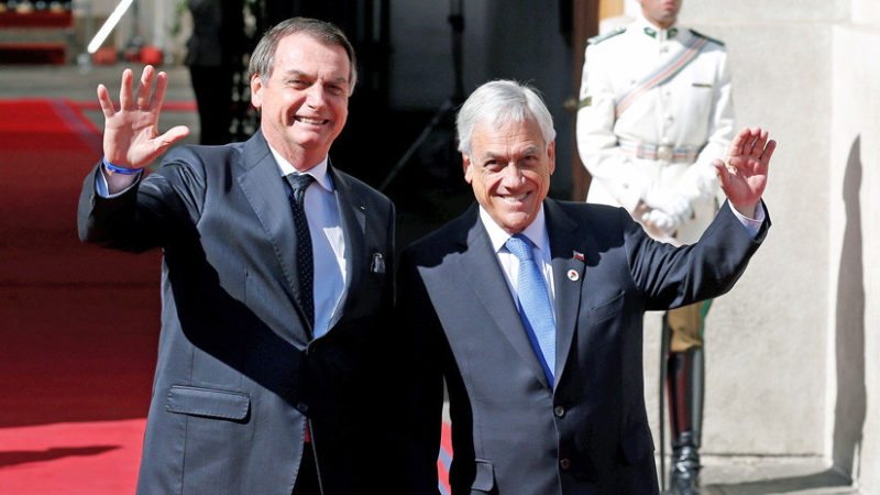 Bolsonaro se reúne con Piñera en Chile para sellar otra nueva alianza estratégica