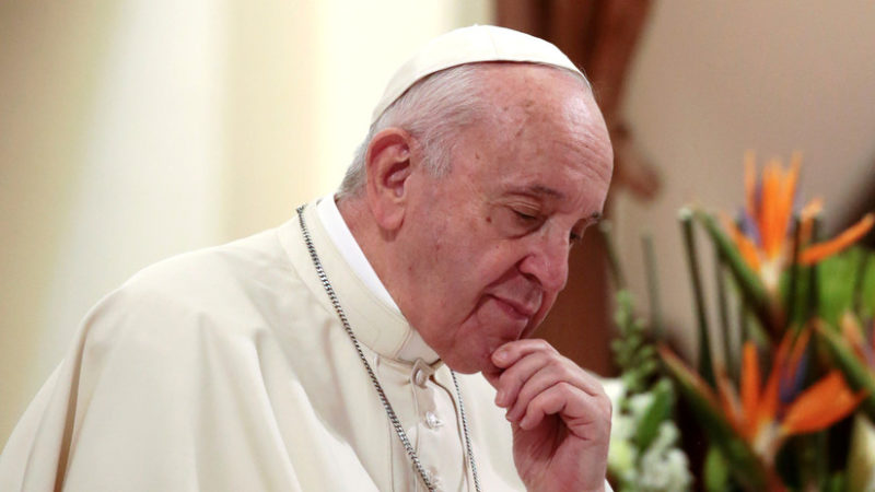 El papa Francisco critica al capitalismo: “Estamos en una tercera guerra mundial a pedacitos”