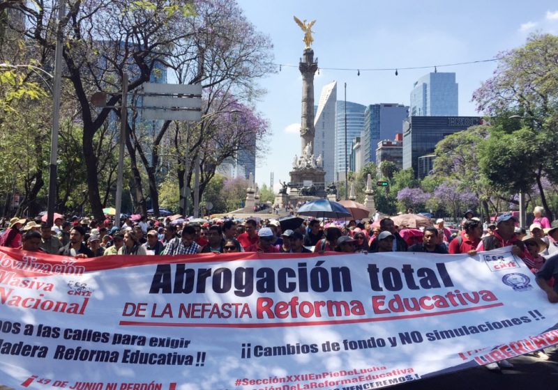 Legislativo pretende “maquillar” abrogación de reforma educativa: CNTE