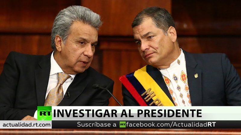La Fiscalía General de Ecuador abre una investigación contra el presidente Moreno por el caso ‘INA Papers’