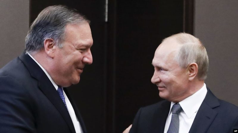Pompeo y Lavrov no lograron avances en cuento a temas bilaterales y sobre Irán, Corea del Norte, Ucrania, Siria y Venezuela