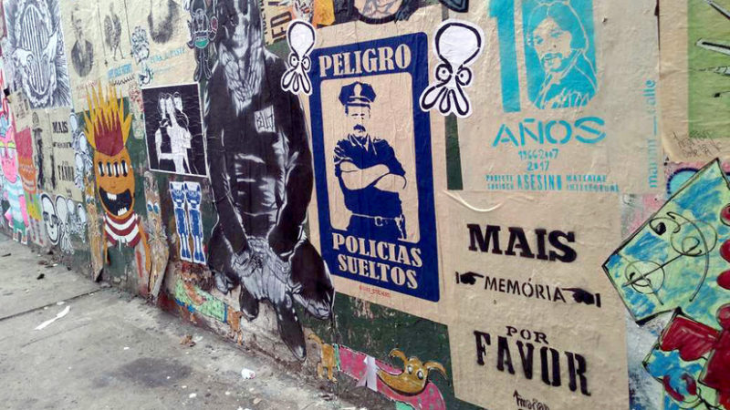 ‘Mais memória por favor’: así contesta el arte callejero de Buenos Aires a las políticas de América Latina