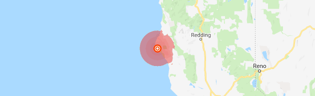 Un sismo de magnitud 5,5 sacude el  norte de California