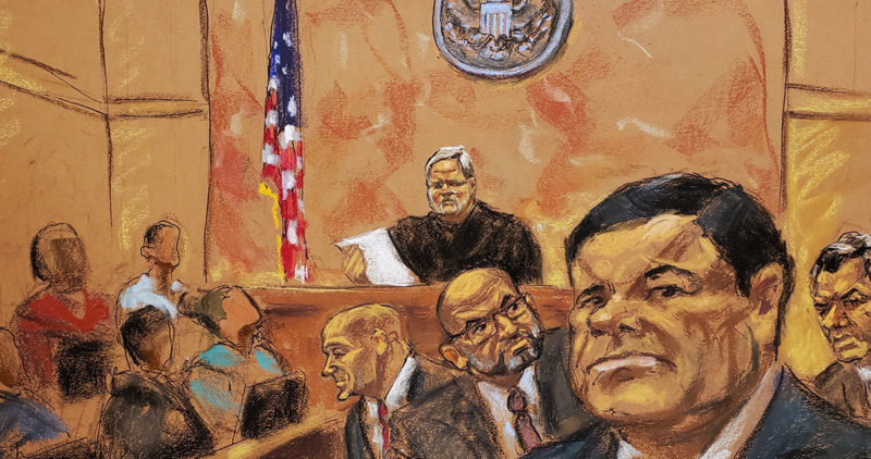 Un juez de EU rechaza repetir el juicio contra “El Chapo” Guzmán; recibirá sentencia el 17 de julio