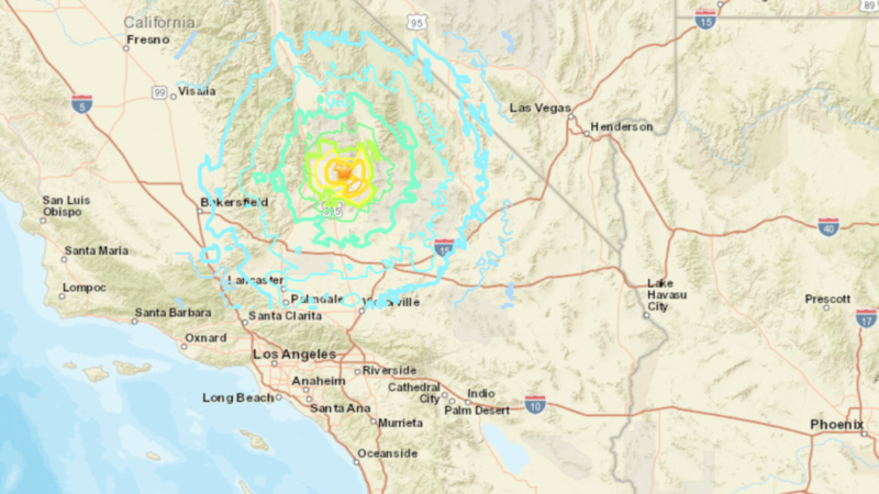 Un sismo de magnitud 6.4 sacude al sur de California