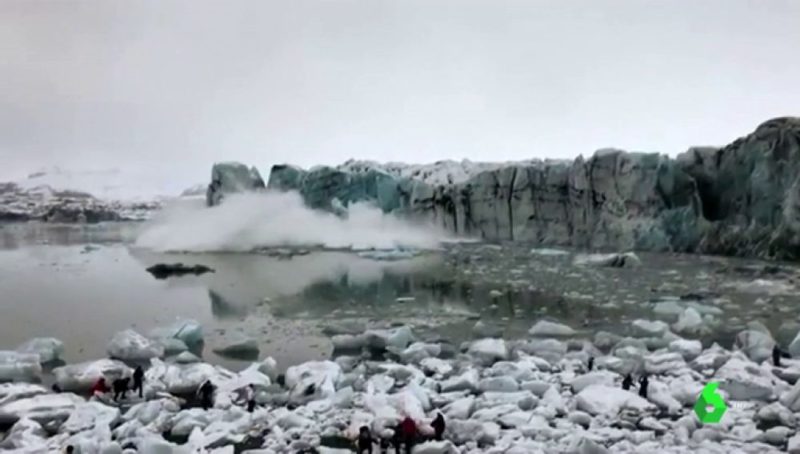 Científicos despiden al primer glaciar islandés que se derrite con un mensaje a la humanidad