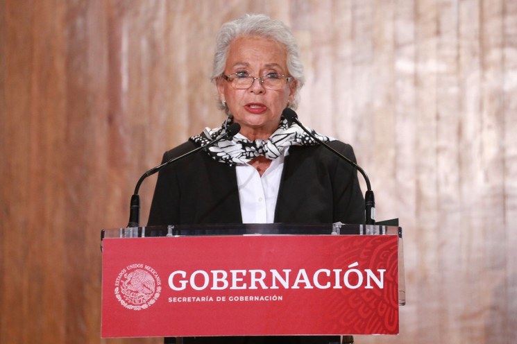 No desaparecerán poderes en Guanajuato, Tamaulipas y Veracruz: secretaria de Gobernación, Olga Sánchez Cordero