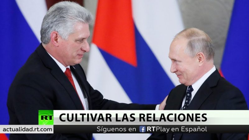 Videos. Moscú y La Habana refuerzan lazos durante la visita de Díaz-Canel a Rusia