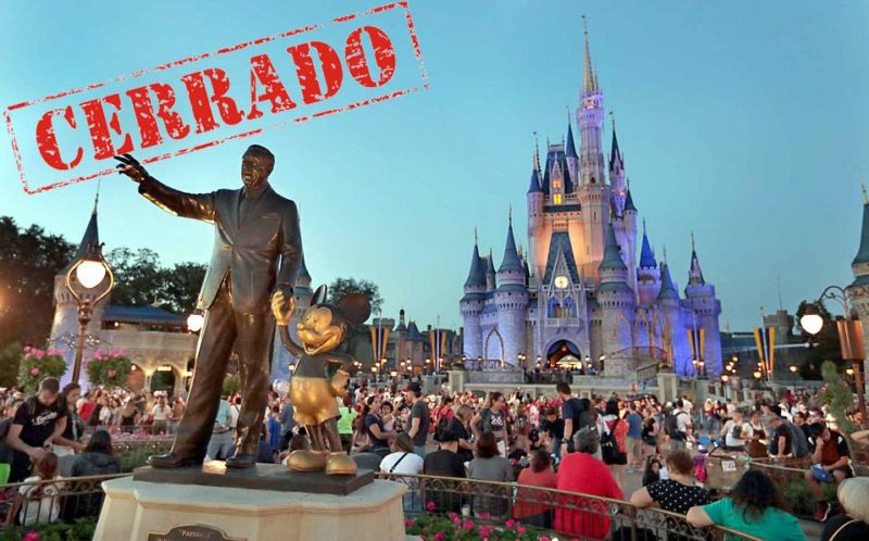 Disneyland anunció que cerrará por el Coronavirus