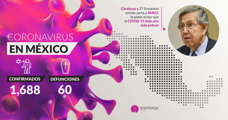 Video: “La peor pandemia en México en un siglo” deja ya 10 defunciones más por COVID-19 en las últimas 24 horas, y ya son 60, informa Salud