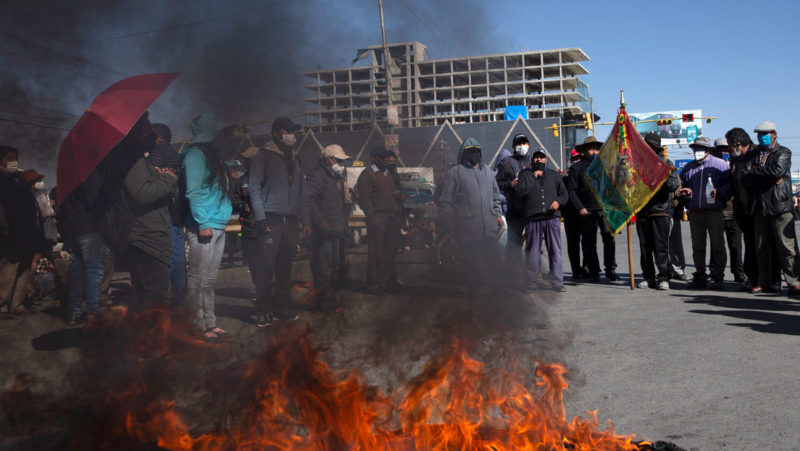 La violencia se recrudece en Bolivia; advierten sobre el estallido de una guerra civil