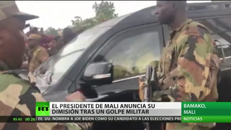 El presidente de Malí, Ibrahim Keita, dimite tras un motín militar y disuelve el parlamento
