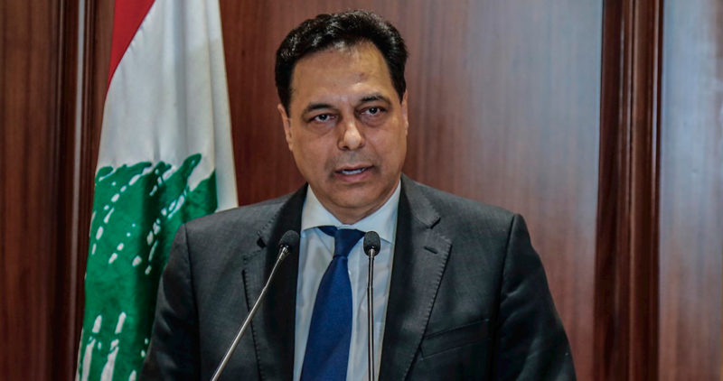 Hassan Diab, Primer Ministro de Líbano, dimite entre fuertes críticas luego de la tragedia en Beirut