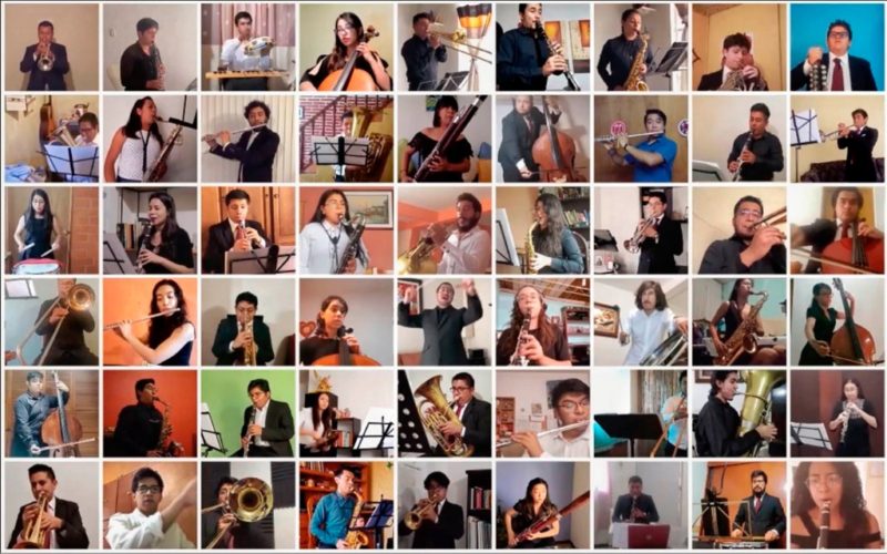Video: Sinfónica de la Facultad de Música de la UNAM hace vibrar al público en concierto virtual