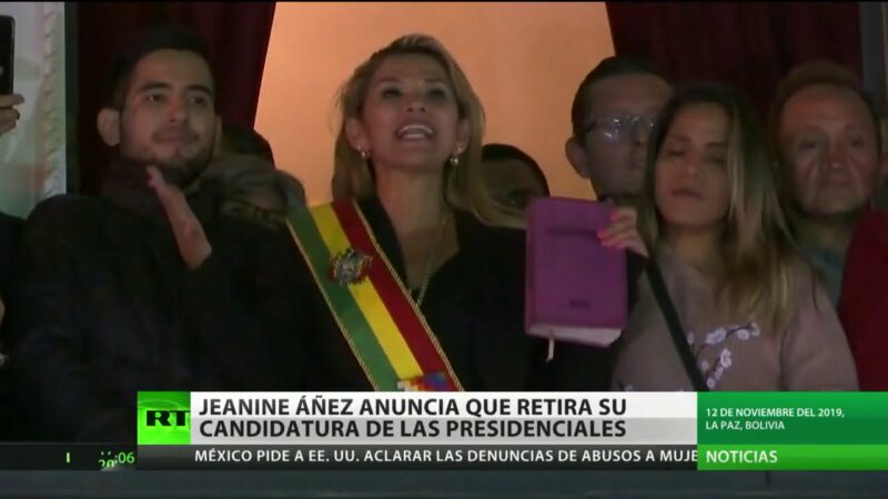 Videos: Jeanine Áñez anuncia el retiro de su candidatura presidencial para las elecciones en Bolivia