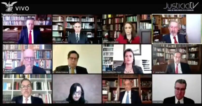 Video: La consulta va. La mayoría en la Suprema Corte dice que es constitucional y dicen NO al proyecto de Aguilar