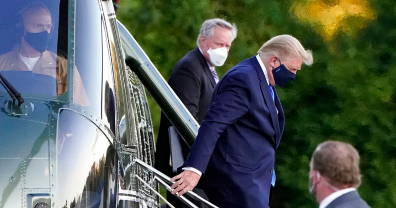 Trump inicia terapia con Remdesivir luego de ser ingresado en hospital militar por la COVID-19