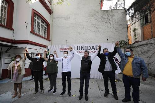 David Monreal, candidato de Morena en Zacatecas. ¡Corrupto!, espetan a Mario Delgado