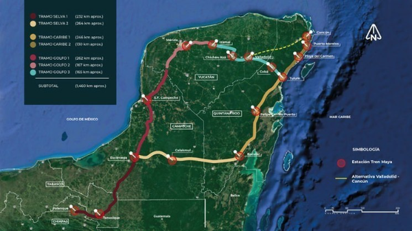 Juzgado suspende provisionalmente obras del Tren Maya en Yucatán