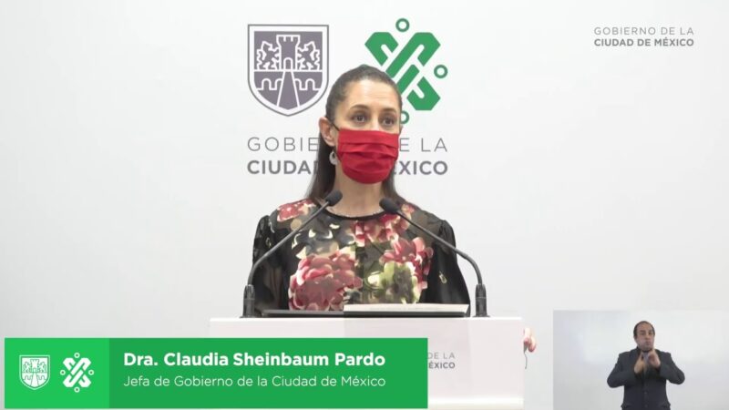 Video: No hay elementos contundentes para tercera ola de COVID-19 en la Ciudad de México, afirma Sheinbaum