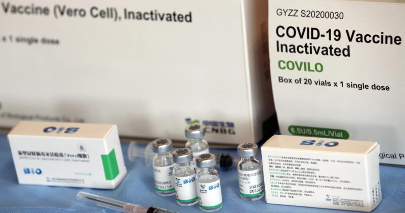 La OMS obtiene 110 millones de vacunas chinas para distribuir mediante COVAX