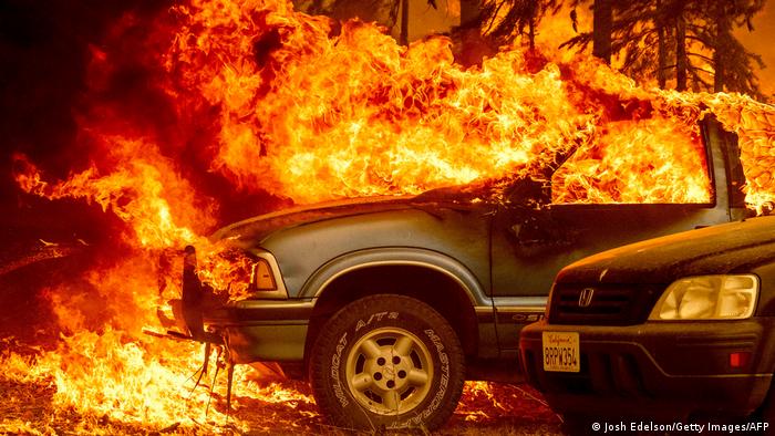 Video: Cinco desaparecidos a causa del gran incendio Dixie en el norte de California