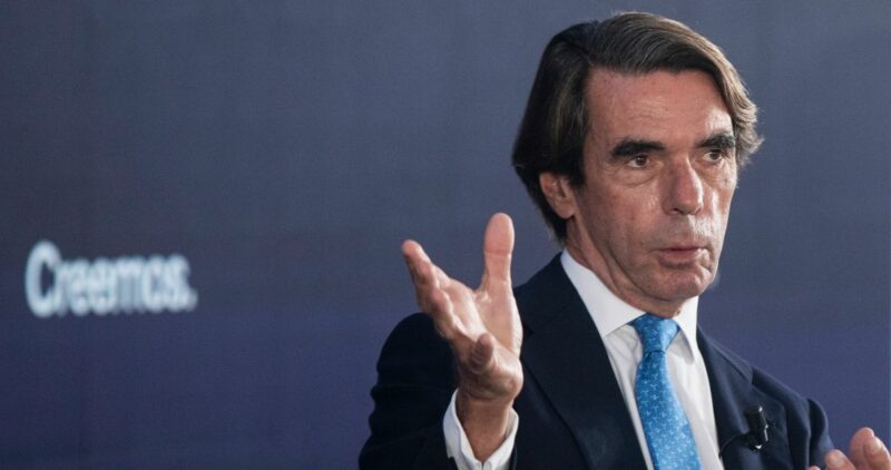 Video| Ex presidente español Aznar se burla de AMLO: “[El apellido] ‘López’ es una mezcla de azteca y de maya…”