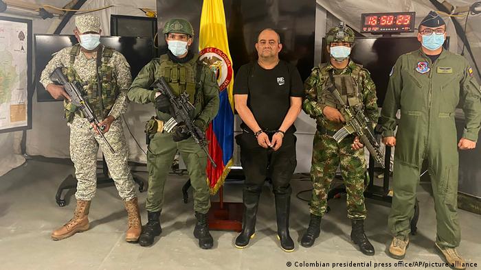 Video| Detienen en Colombia al máximo jefe del Clan del Golfo, Dairo Antonio Úsuga (Otoniel)