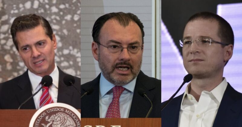 El diario Milenio dice que la Fiscalía General de la República ahora sí va por Peña Nieto, Videgaray, Anaya y más políticos