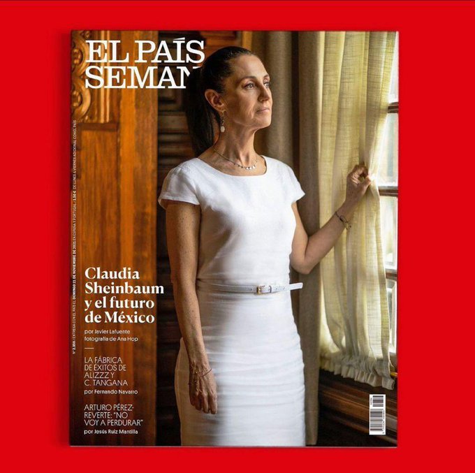 La portada de El País Semanal: “Claudia Sheinbaum y el futuro de México”