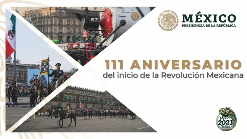 Video: Ceremonia de aniversario del inicio de la Revolución Mexicana y desfile