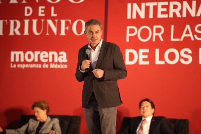 Zapatero propone abrir diálogo sobre perdón que solicita AMLO a España