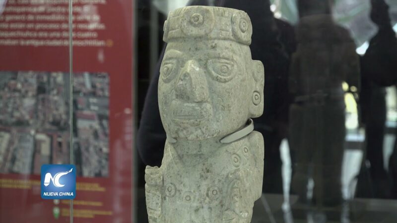 Video: Escultura de la deidad Macuilxóchitl-Xochipilli engrandece el acervo cultural de México