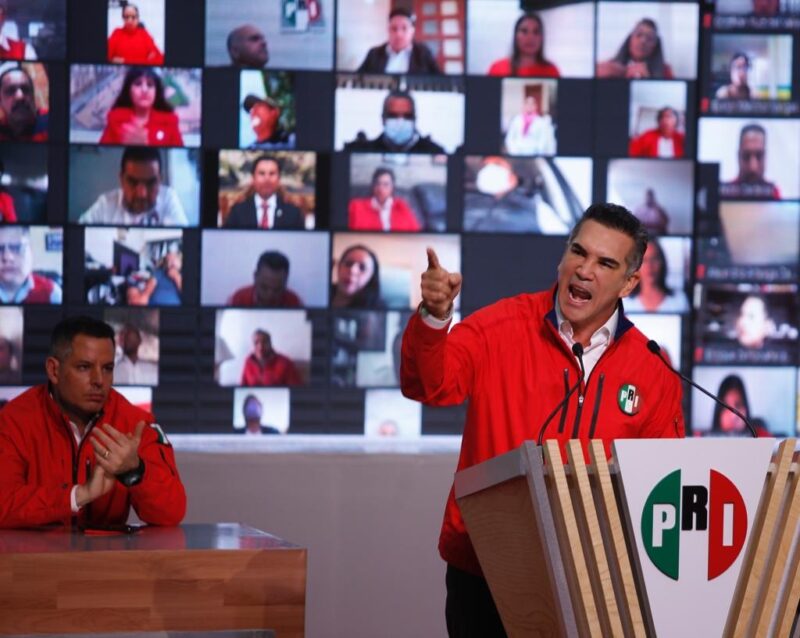 La Asamblea Nacional del PRI destapa a “Alito” como su candidato presidencial para el 2024