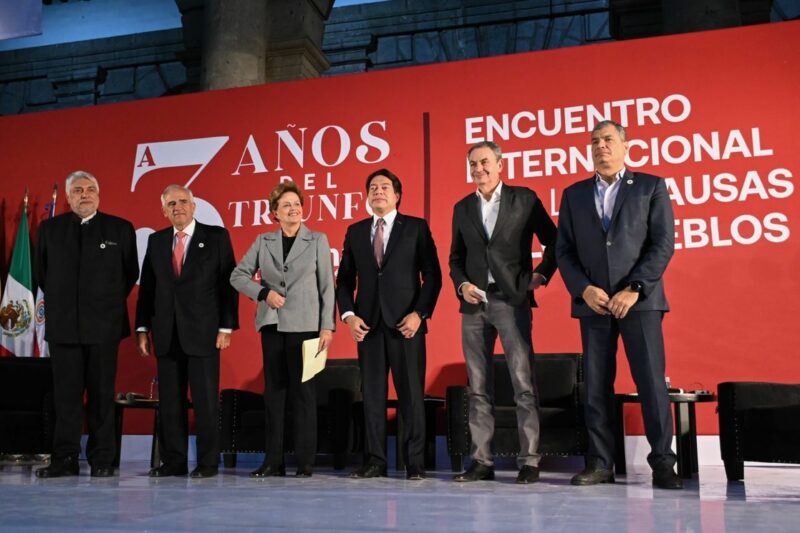 El México no neoliberal le hacía falta a Latinoamérica para su integración, afirman ex presidentes de España, Brasil, Colombia, Ecuador y Paraguayr