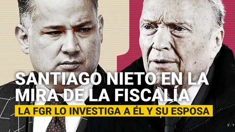 Video: La Fiscalía tiene 4 carpetas contra Santiago Nieto, ex titular de la Unidad de Inteligencia Financiera. Una incluye a su esposa Carla Humphrey