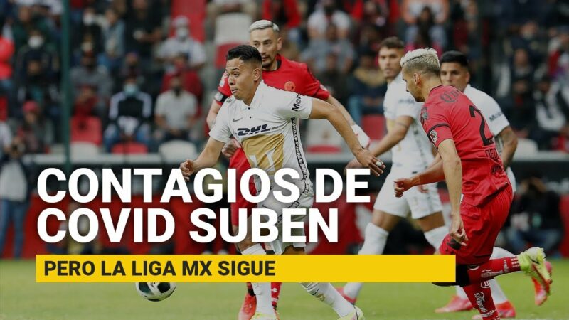 Video: Los contagios suben, pero el futbol sigue. “La Liga MX está encima del problema”, afirma su presidente, Mikel Arriola