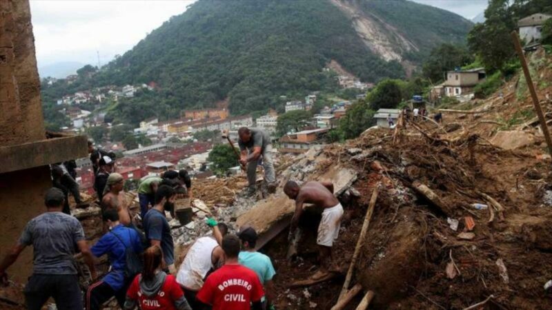 Al menos 152 muertos y 126 desaparecidos, saldo de inundaciones en Brasil
