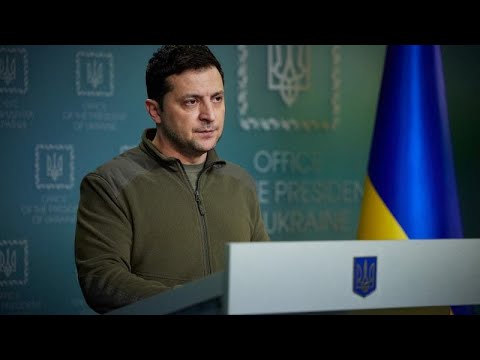 Video: Ejército ucraniano rechaza propuesta de Putin de dar golpe de estado a su presidente, quien decide quedarse en Kiev