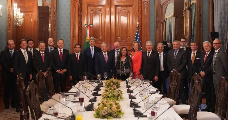 EU creará equipo especial para dar seguimiento a la Reforma Eléctrica: John Kerry. “Fue un encuentro amistoso, necesario y benéfico”: AMLO